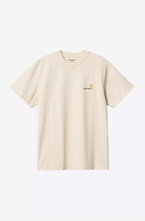 Camiseta CARHARTT American Script Natural