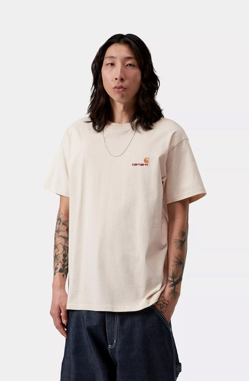 Camiseta CARHARTT American Script Natural