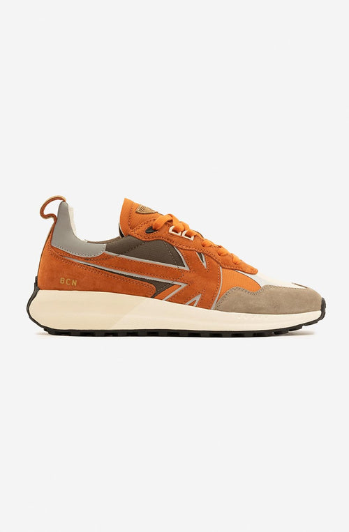 Kaotiko Vancouver Multi Rust Orange Trainers