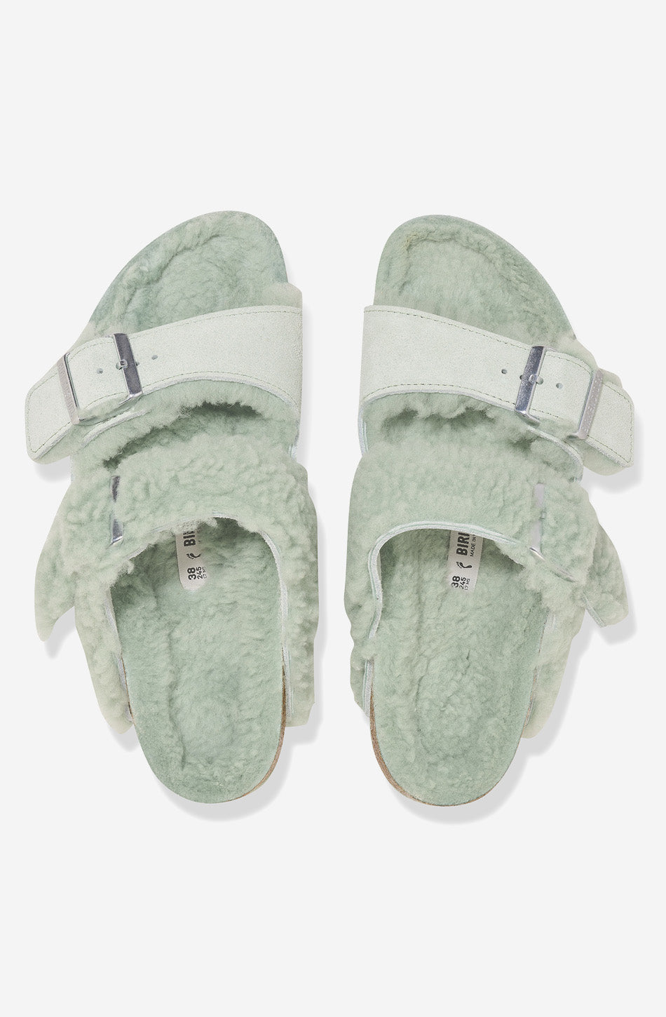 Sandalias Birkenstock Split Teddy Leather
