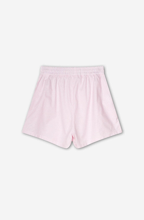 Short Stripes Dark People Pink/ White
