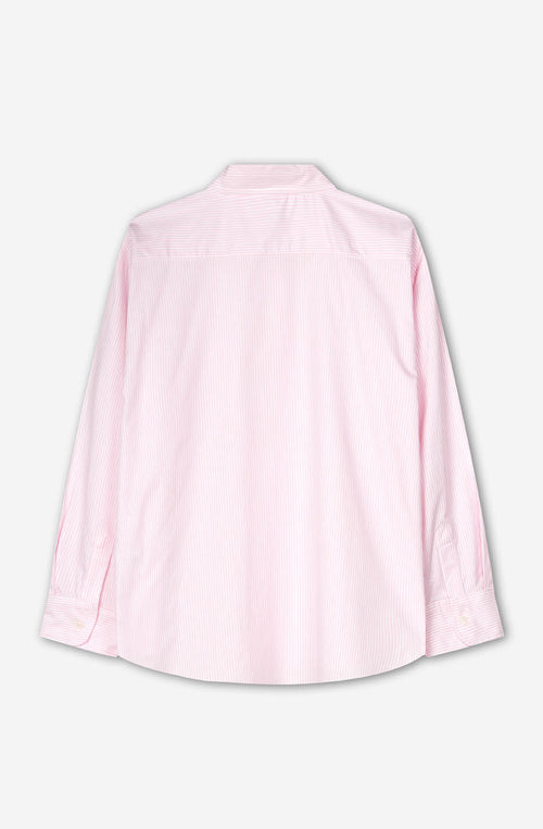 Camisa Stripes Dark People Pink/ White