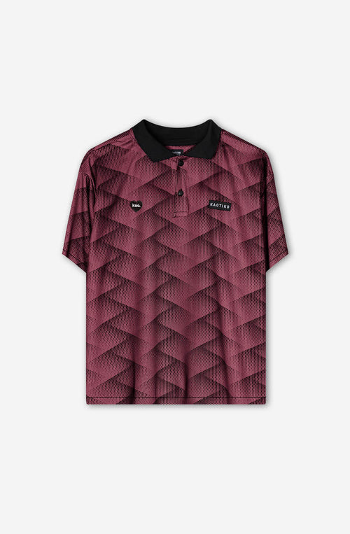 Camiseta Soccer Ziggy Burgundy / Black