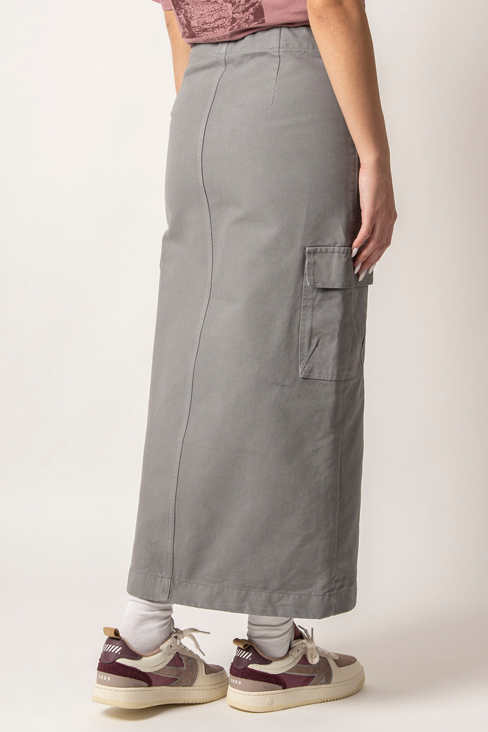 Falda Cargo Dark Gray