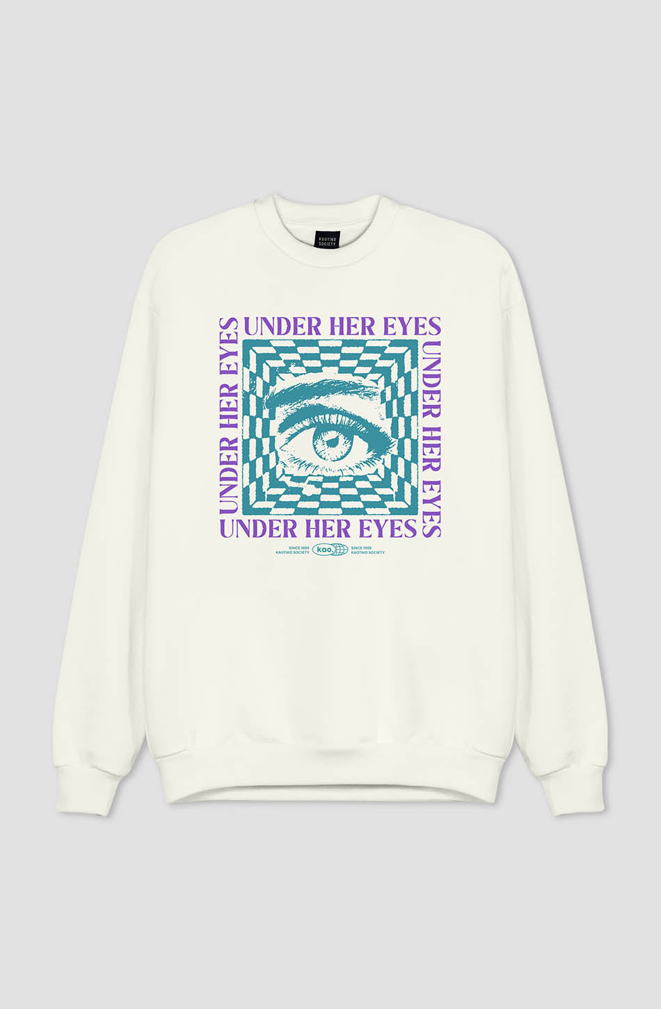 Sudadera Under Her Eyes Ivory