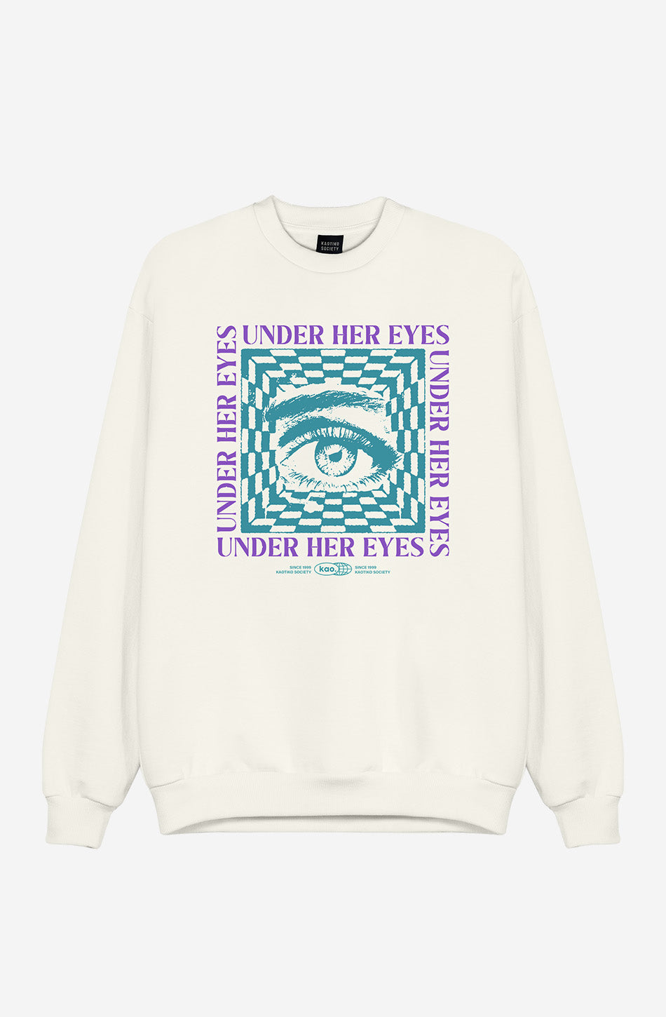 Sudadera Under Her Eyes Ivory
