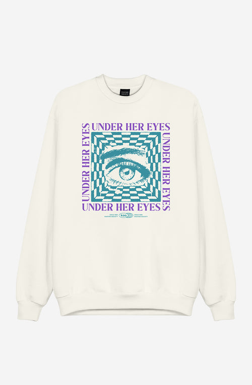 Sudadera Under Her Eyes Ivory