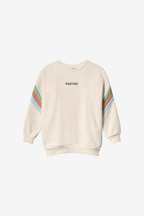 Sudadera Walker White / Fresh Green / Skin