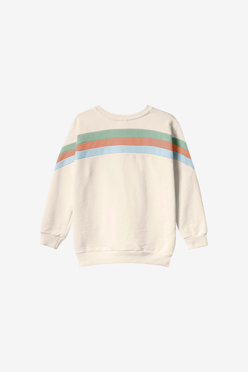 Sudadera Walker White / Fresh Green / Skin
