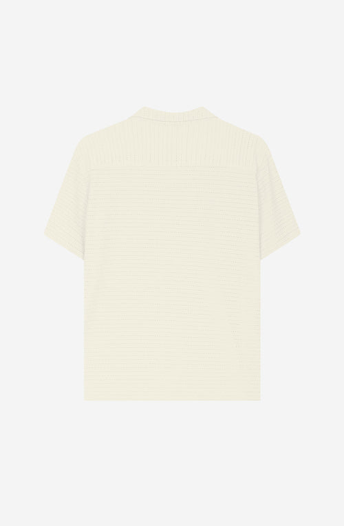 Ivory Crochet Shirt