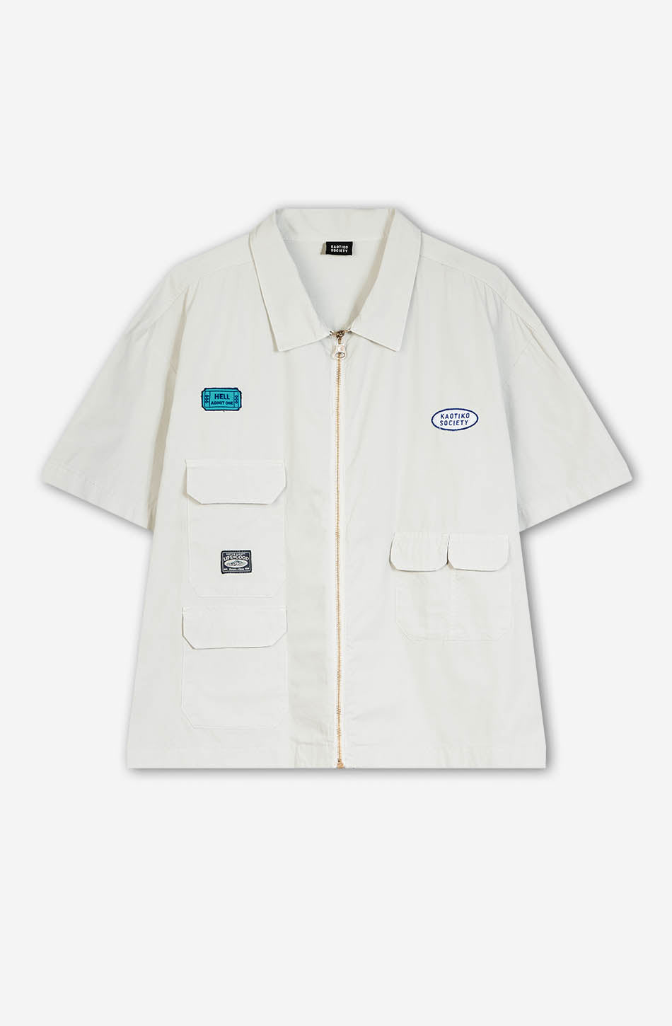 Fuels Devils Valley Pearl Gray Shirt