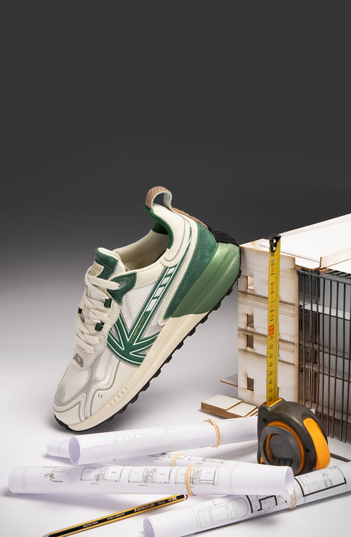 Kaotiko Vancouver Tech Green Sneakers