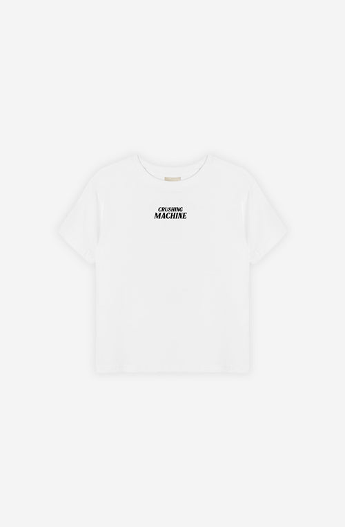 Camiseta Crushing Machine White
