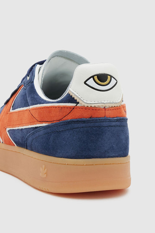 Kaotiko Boston Suede Navy Sneakers
