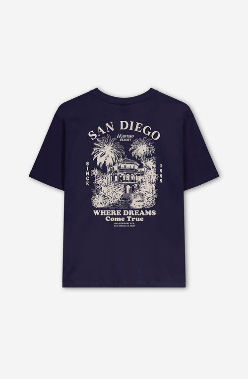 Camiseta Kaotiko Resort Navy