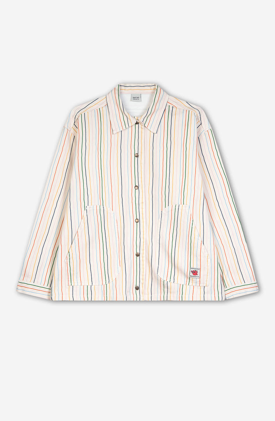 Chaqueta Multi Stripes Apple Ivory