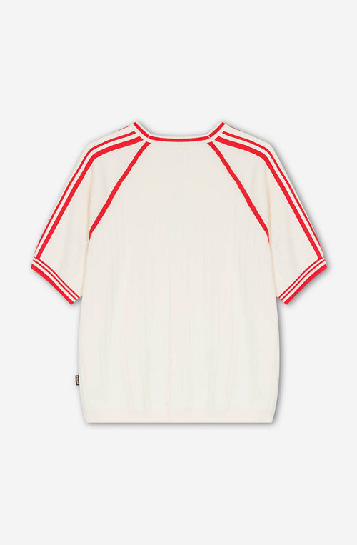 Vintage Ivory/Red Polo