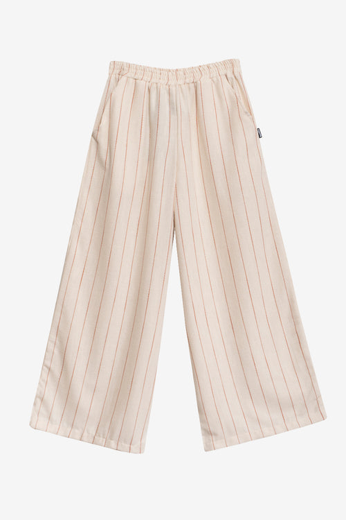 Pantalón Baracoa Stripes Ivory/Burgundy