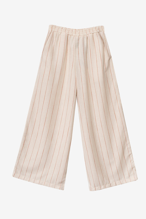 Pantalón Baracoa Stripes Ivory/Burgundy