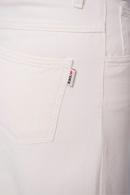 Falda Long Denim Stone