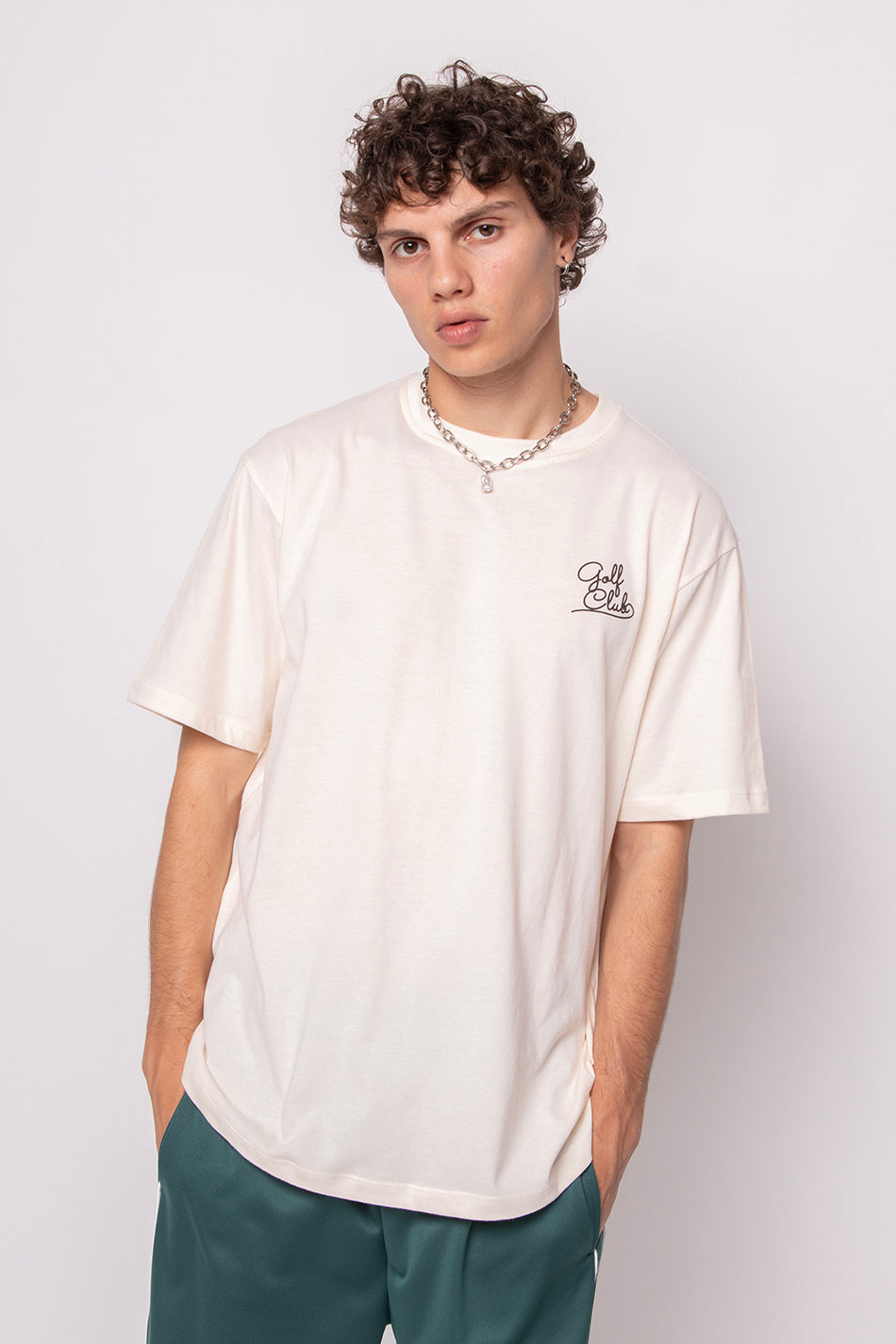 Camiseta Golf Club Ivory