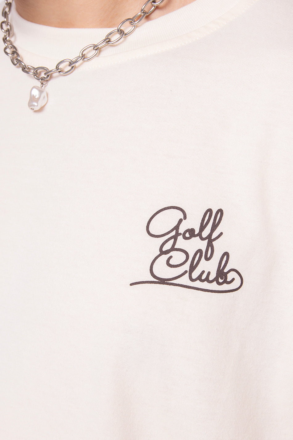 Camiseta Golf Club Ivory