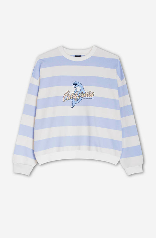 Sudadera Flipper Stripes Blue