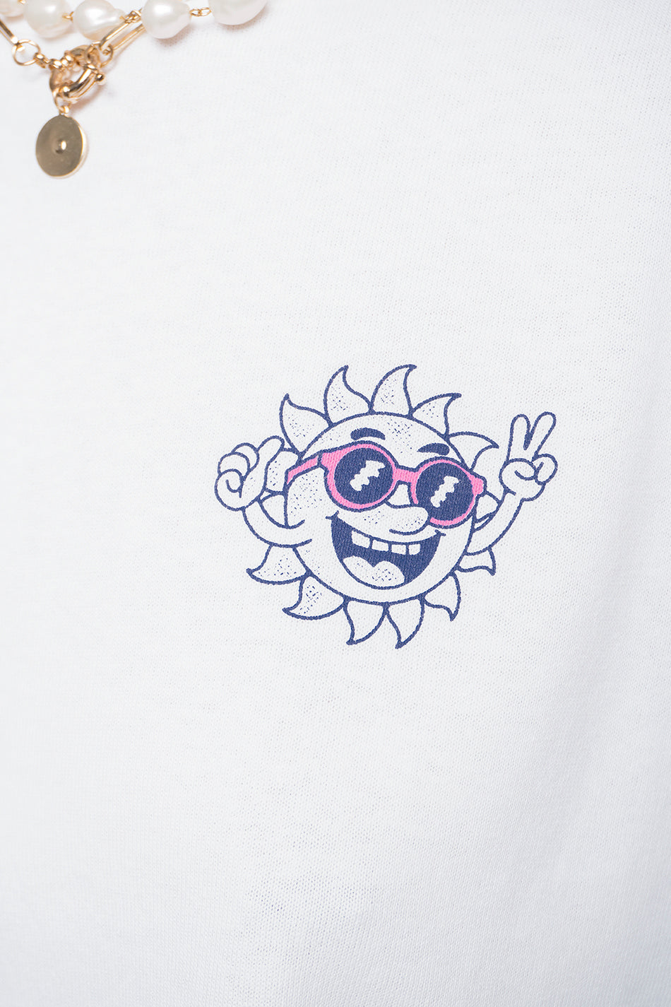 Camiseta Life Is Short Organic Cotton Tabacco