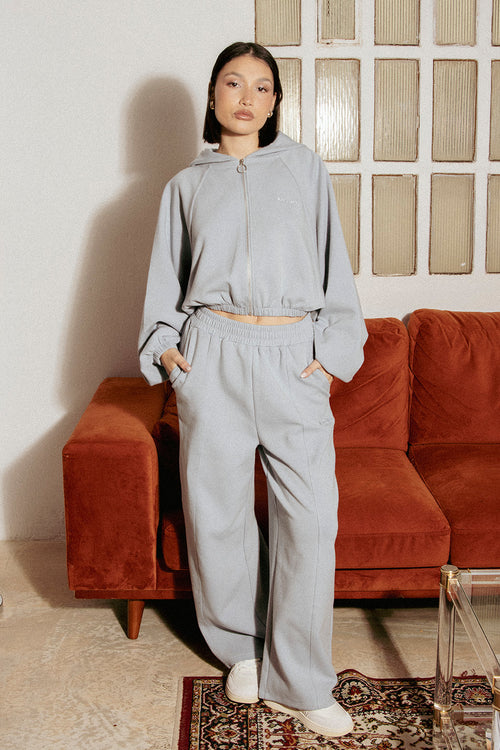 Sudadera Zipper Jacket Giulia Interlock Iceberg