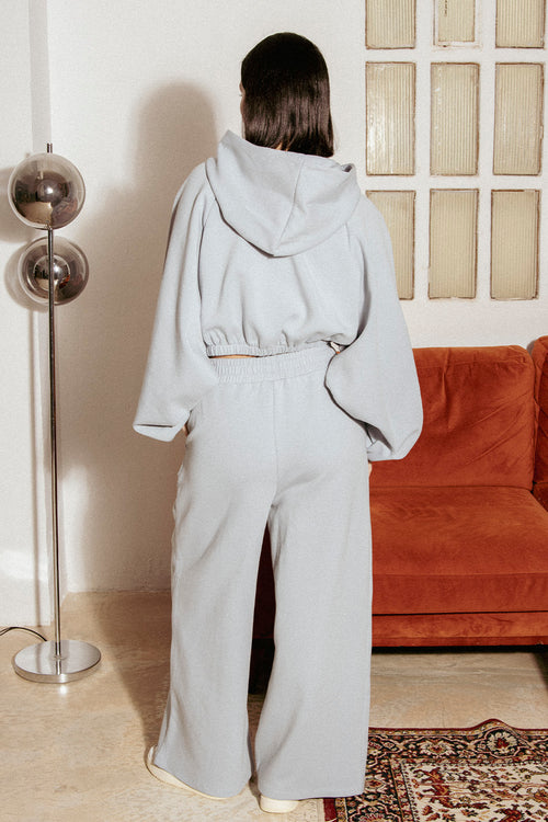 Sudadera Zipper Jacket Giulia Interlock Iceberg