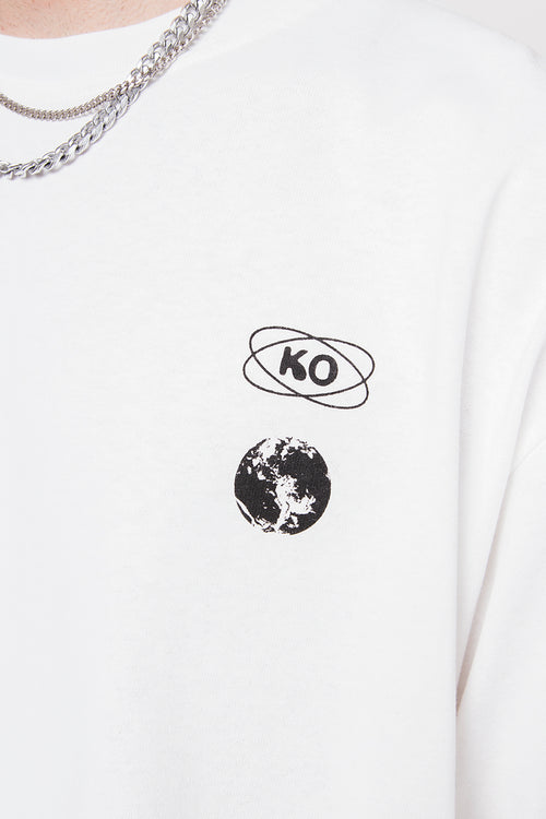 Camiseta Blow It Up Organic Cotton White