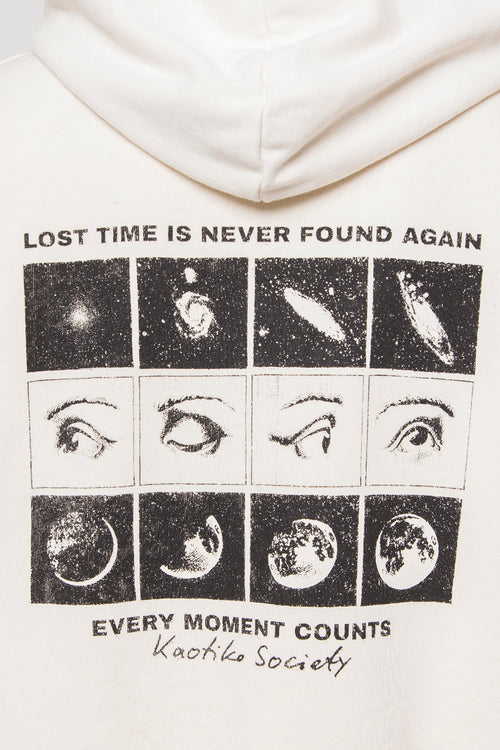 Sudadera Washed Phases Eyes Bone