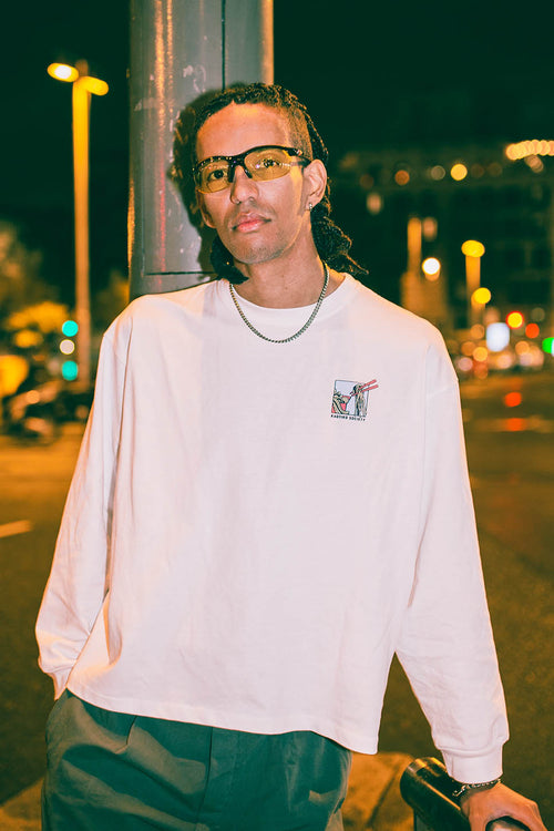 Camiseta Japan Life Organic Cotton White