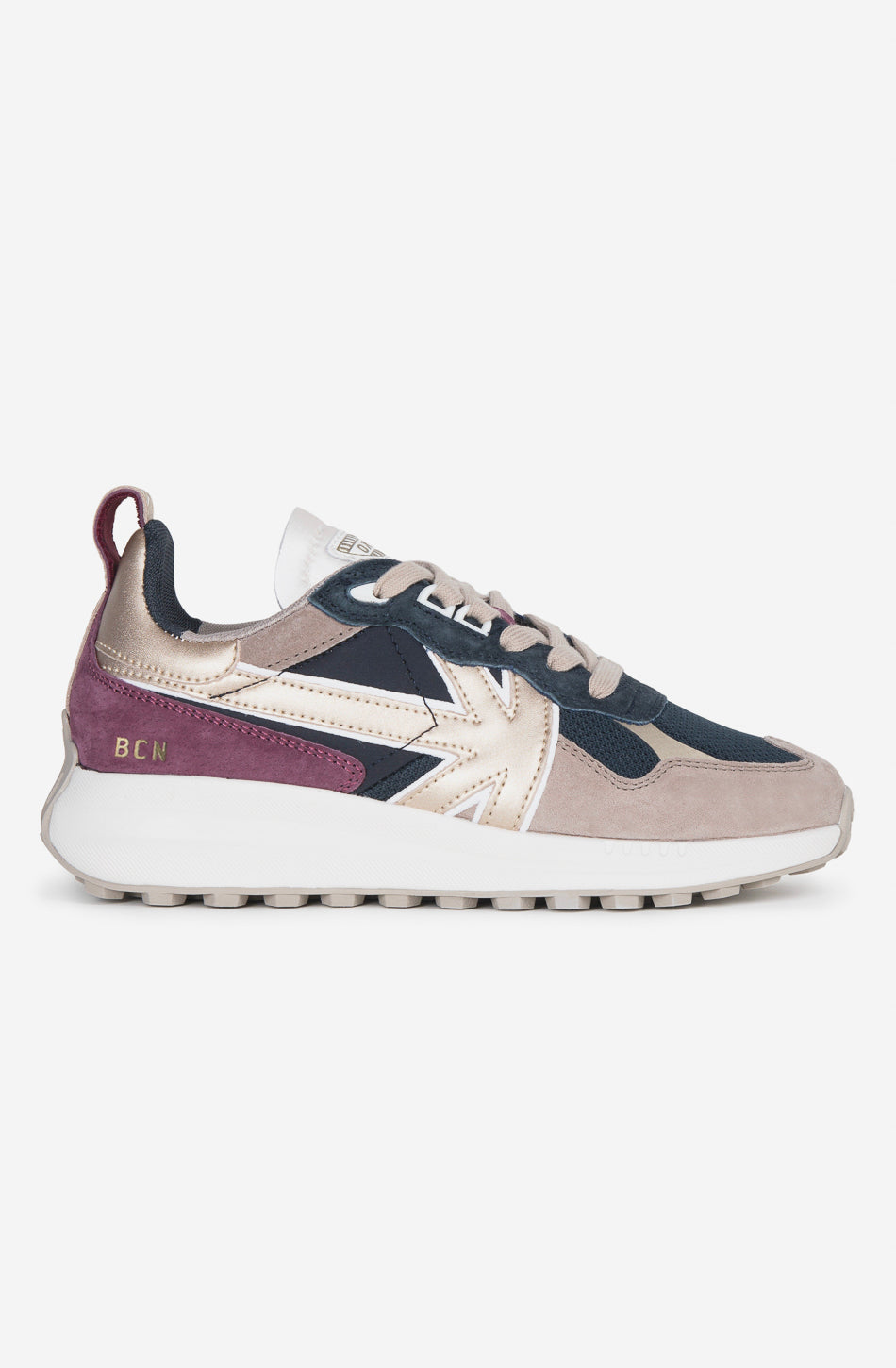 Zapatillas Kaotiko Detroit Glam Dark Mauve