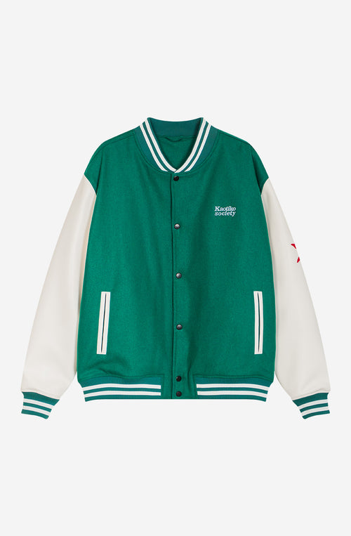 Chaqueta Baseball Tricky Love Green