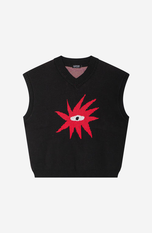Tricky Love Black Vest