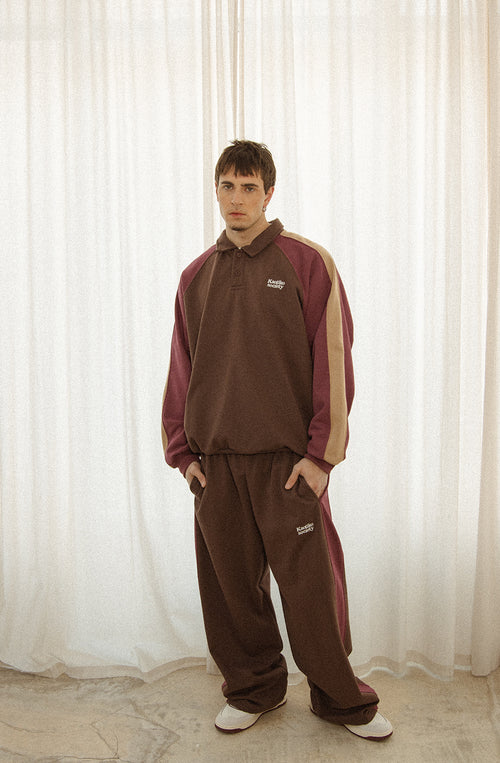 Polo Hudson Brown/Dark Burgundy/Sand