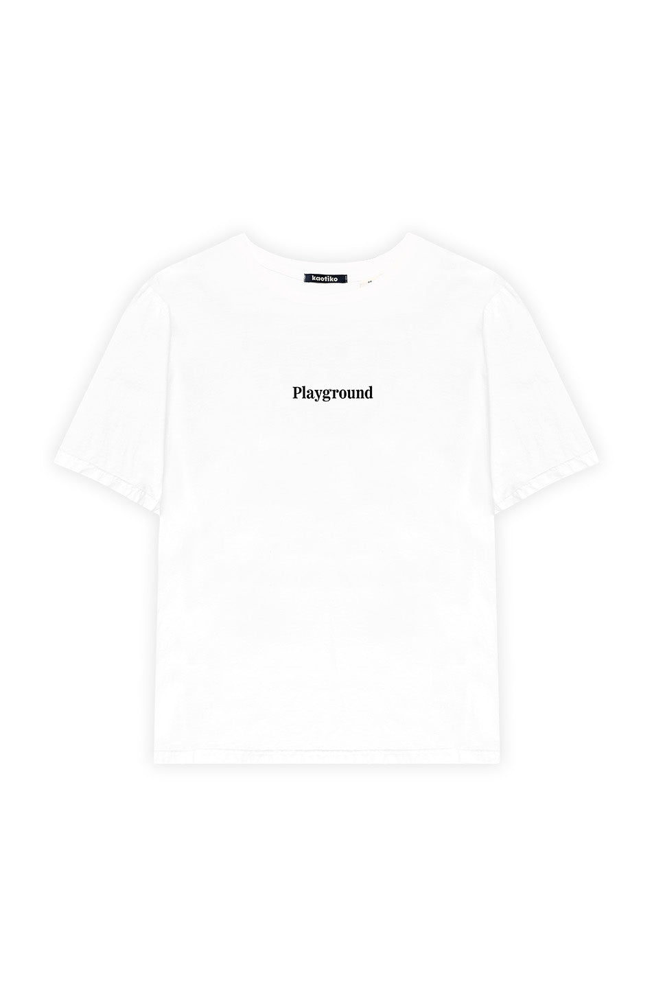 Camiseta Washed Naughty Puppies White