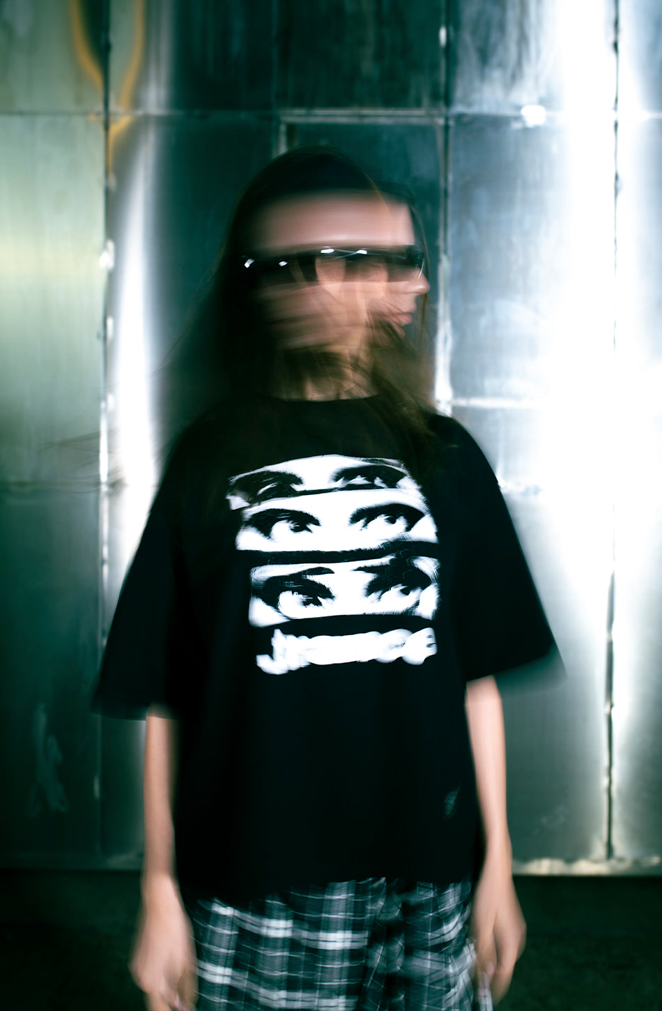 Camiseta Trance Eyes Black