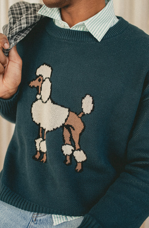 Jersey Poodle Dark Green