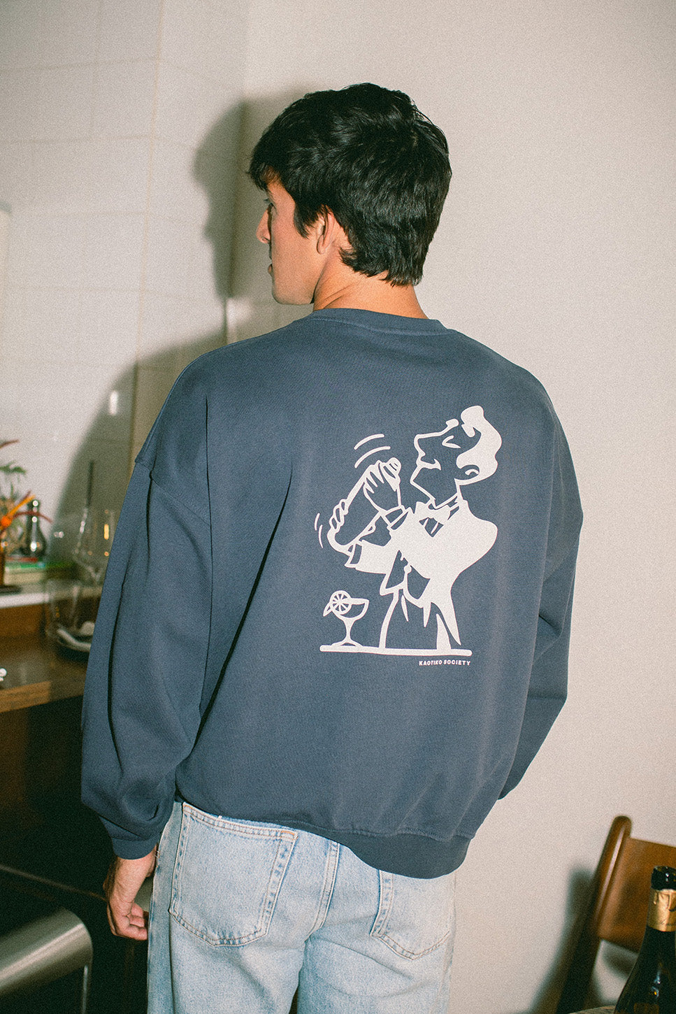 Sudadera Cocktail Man Navy