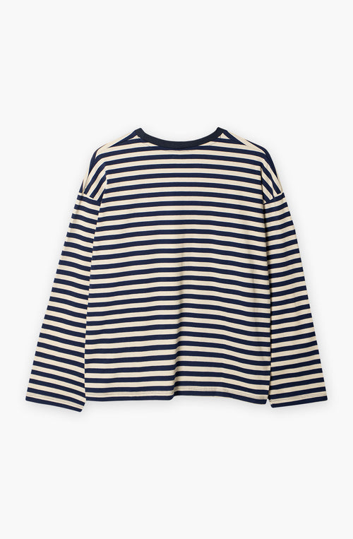 Camiseta Cheers, Darling Stripes Navy
