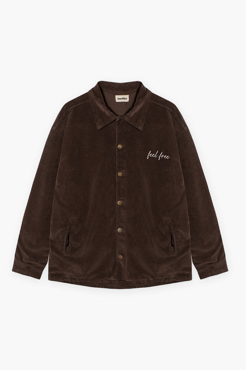 Chaqueta Feel Free Brown