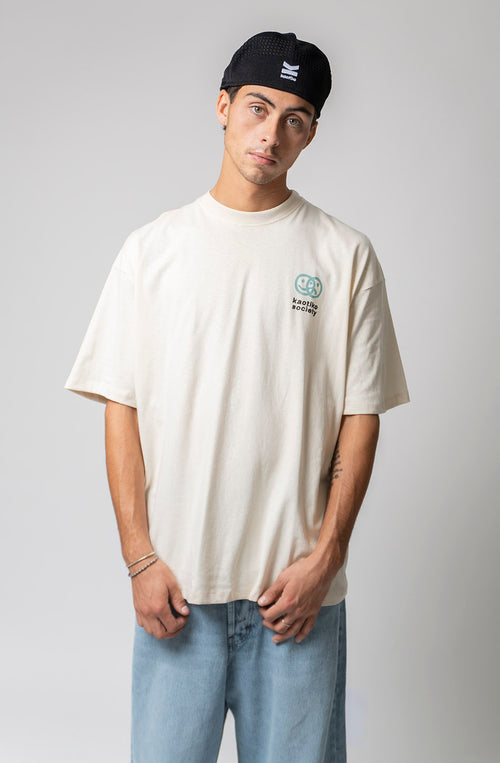 Camiseta Disconnected Your Vision Organic Cotton Ivory