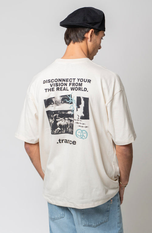 Camiseta Disconnected Your Vision Organic Cotton Ivory