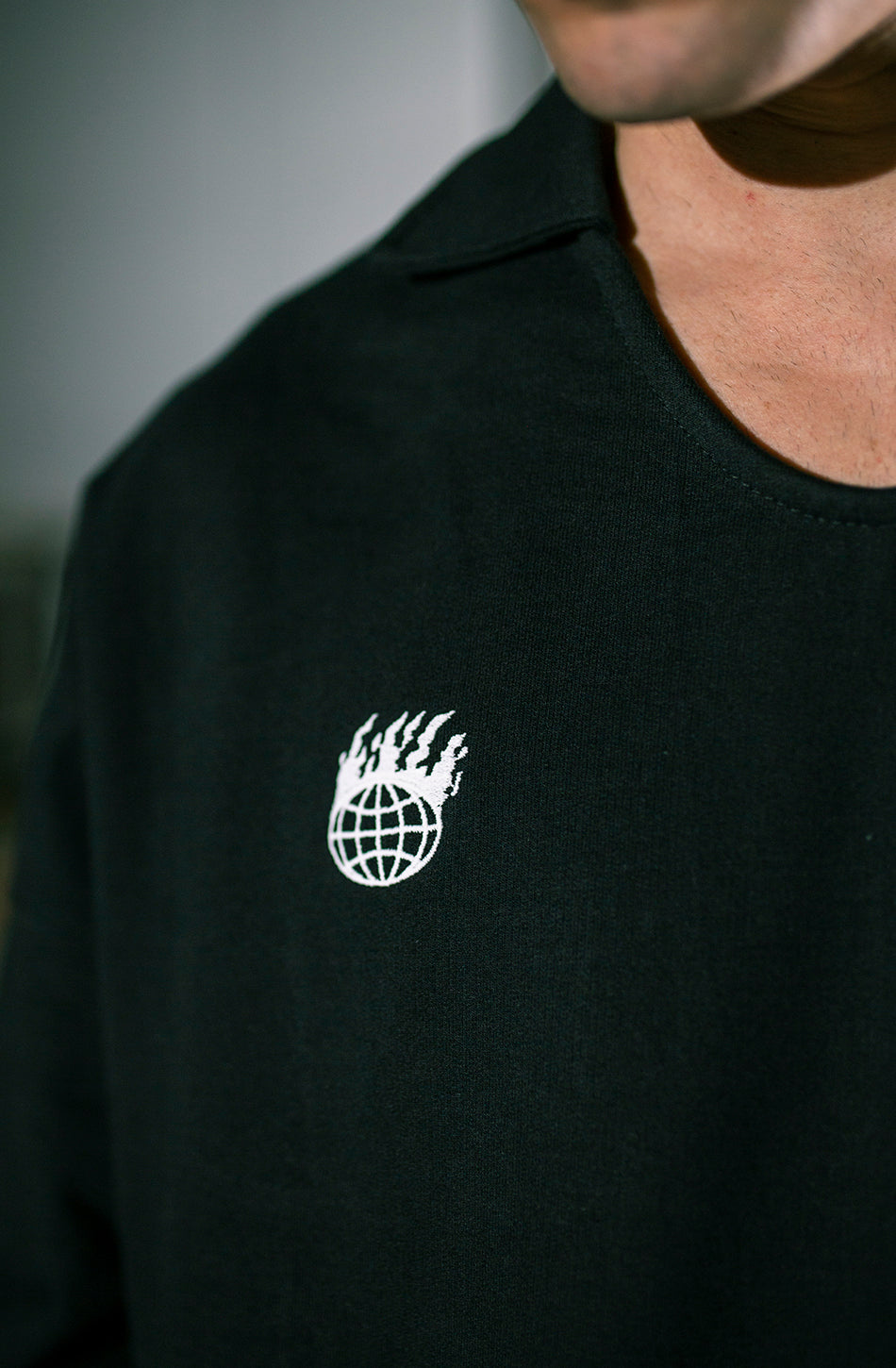 Chaos World Black Sweatshirt