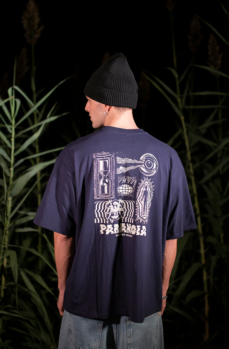 Camiseta I'm Paranoid Blue