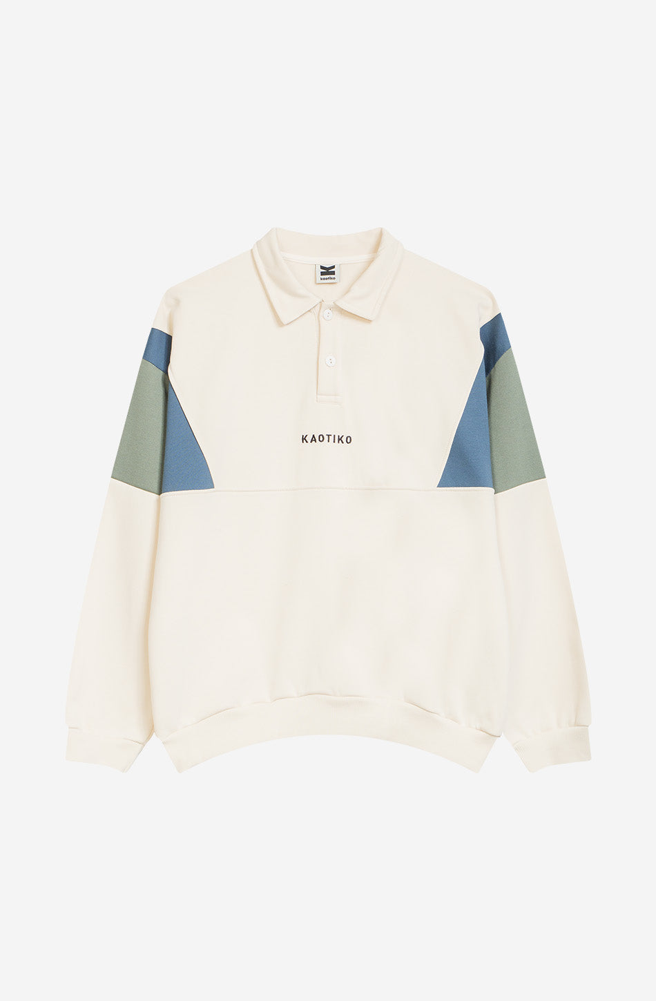 Sudadera Polo Harry Bone/Prusia/Old Green