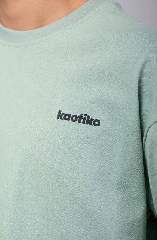 Camiseta Cropped Iconic Fresh Green