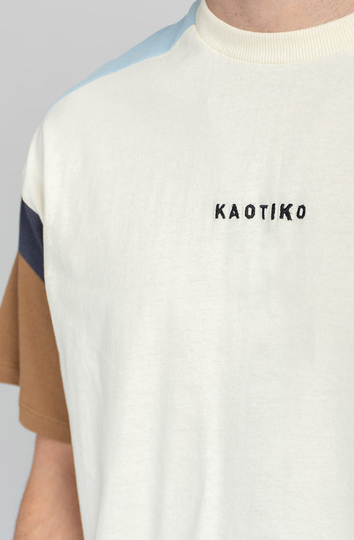 Camiseta Ottawa Ivory/Camel/Sky/Navy